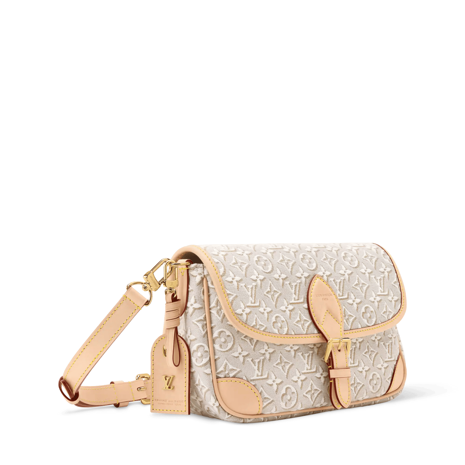Women's Diane PM Monogram Emblème Peuplier Jacquard Crossbody Bag