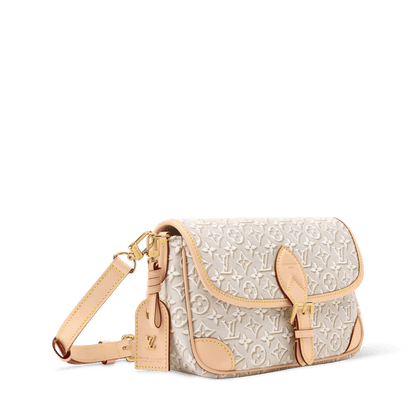 Women's Diane PM Monogram Emblème Peuplier Jacquard Crossbody Bag