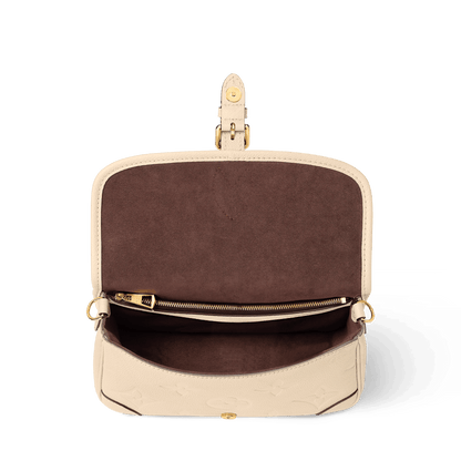 Women's Diane Monogram Empreinte Leather Satchel