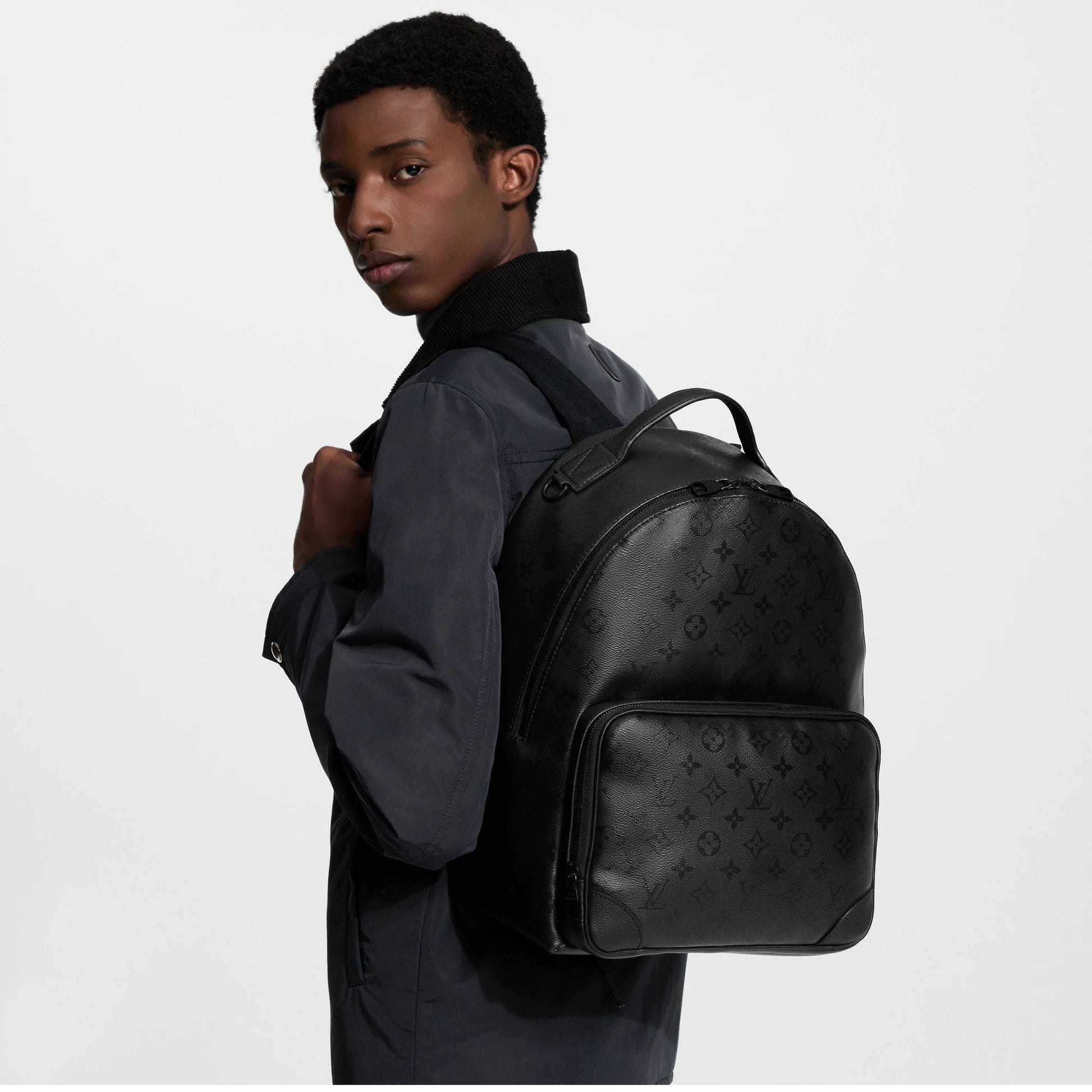 Men's Discovery Cargo Backpack Monogram Midnight