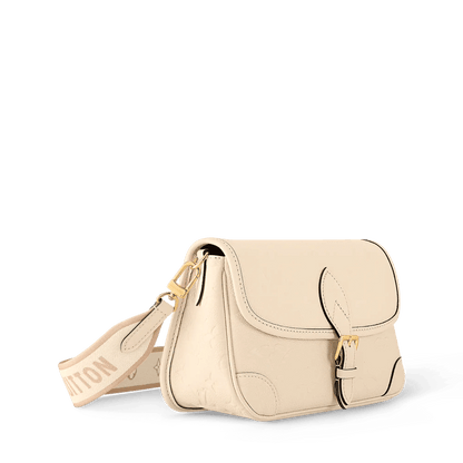 Women's Diane Monogram Empreinte Leather Satchel