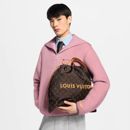 Men's Dust Bag Tote MM Silk Tech Monogram