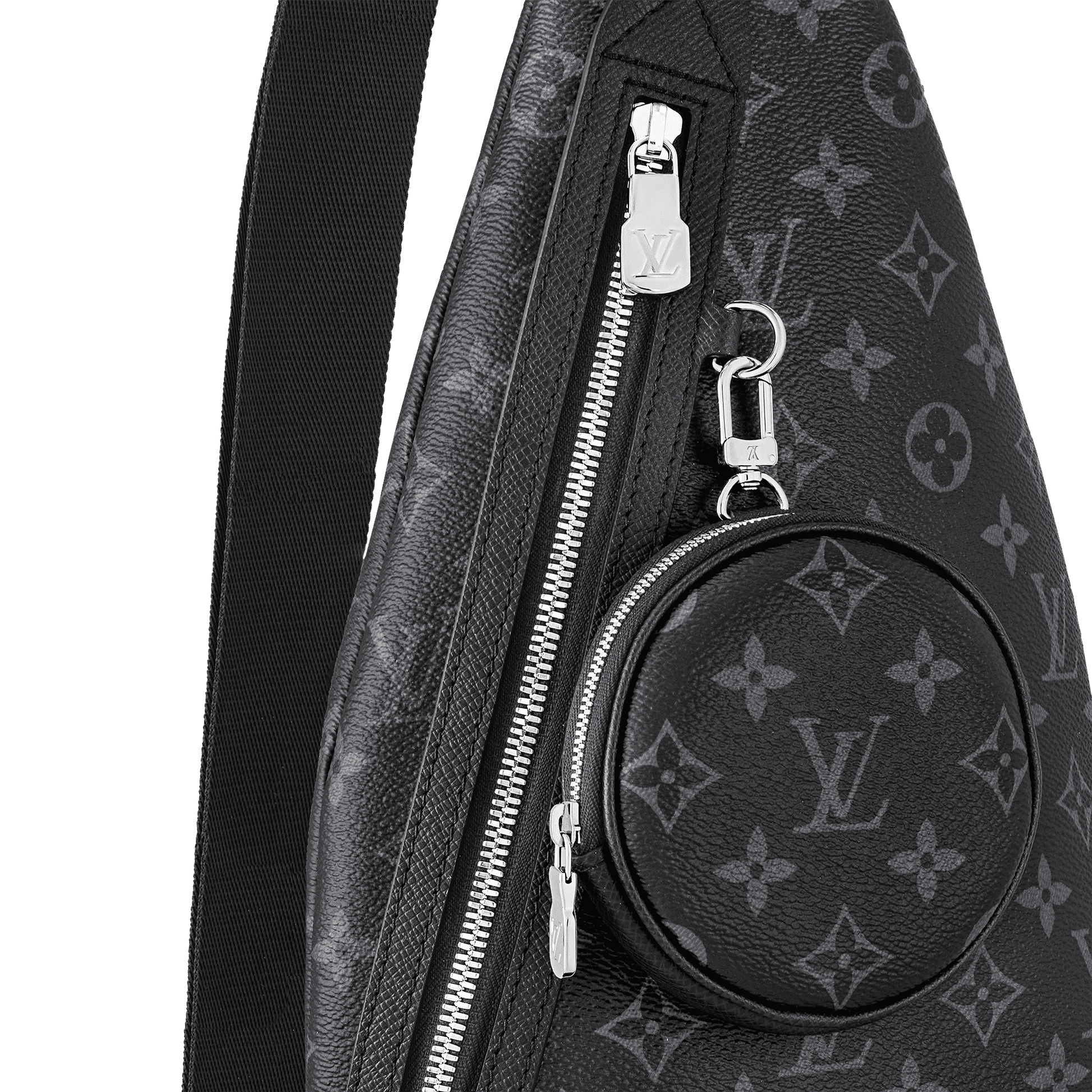 Men's Duo Slingbag Monogram Black