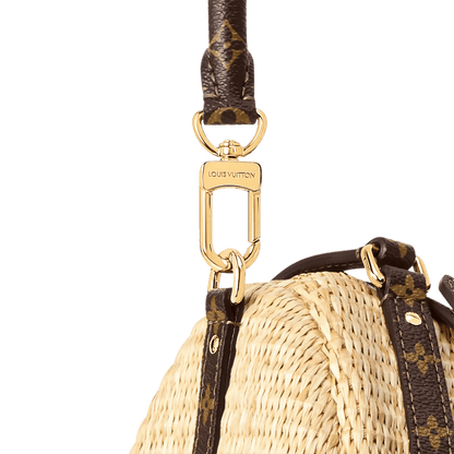 Women's Express PM Raffia-Effect Canvas Tote Bag