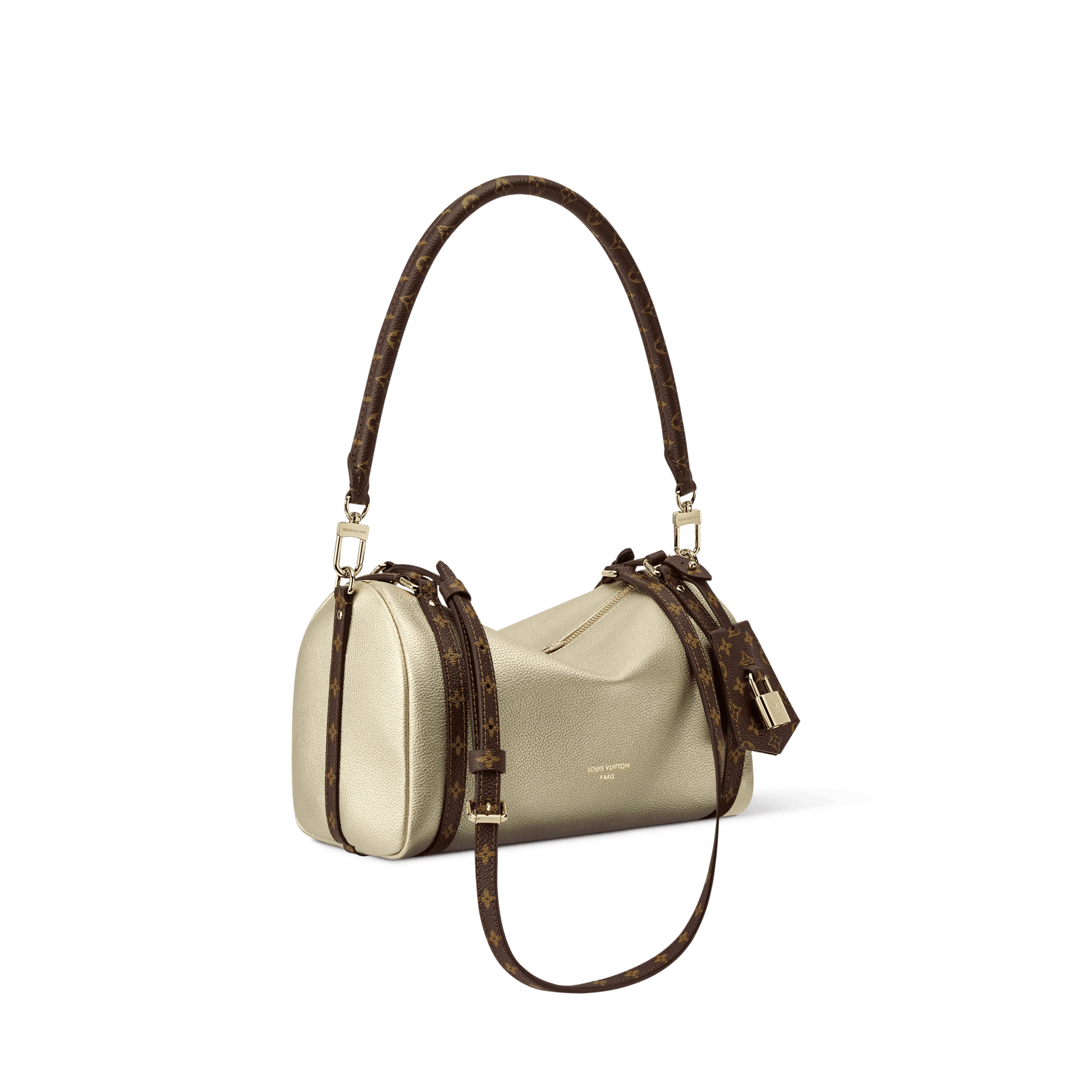 Women's Express PM Platinum Grained Calfskin Tote Bag