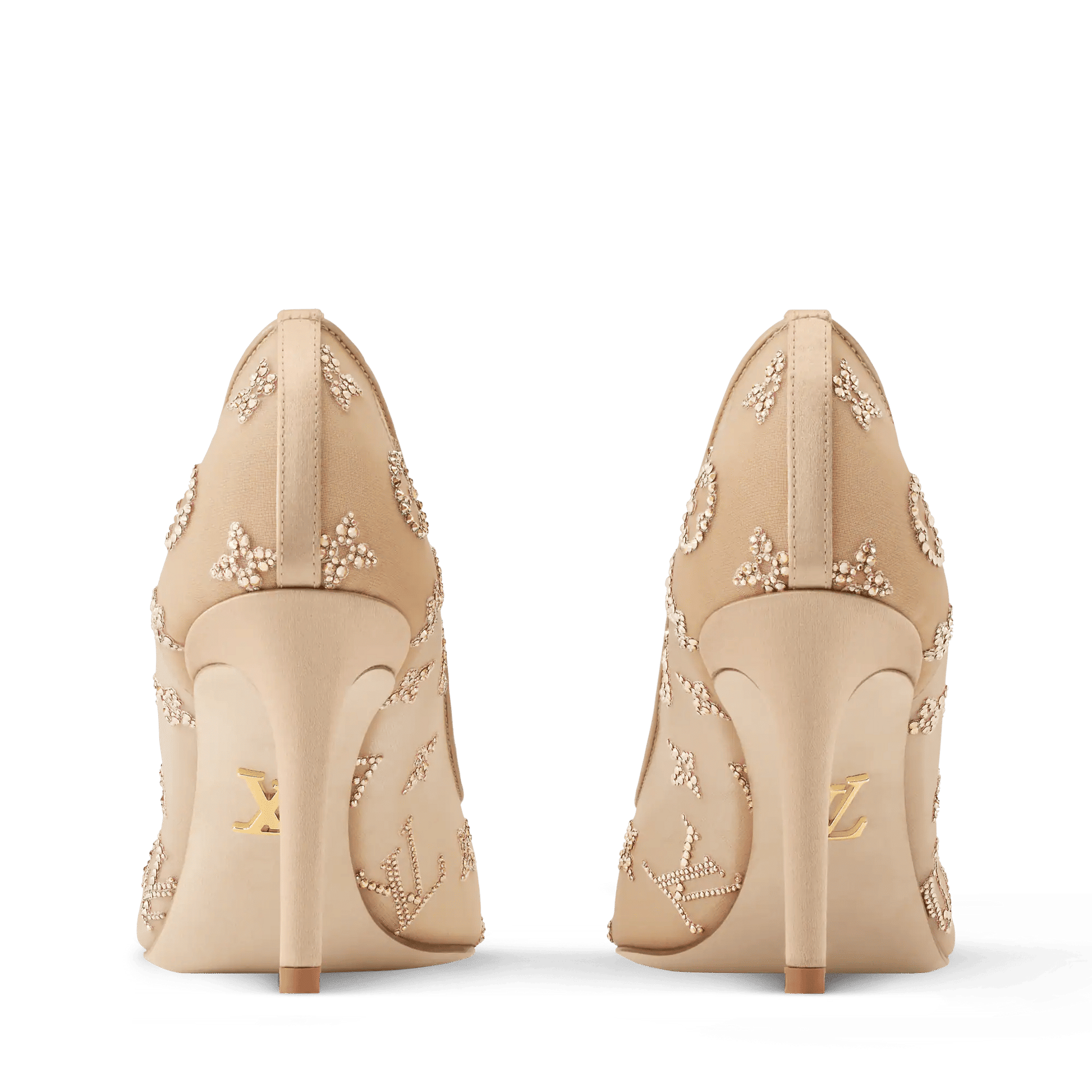 Women's Gala Pump Nude Mesh/Strass 1AIELK