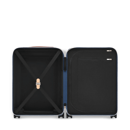 Horizon 55 Rolling Luggage Monogram Denim Blue M28386