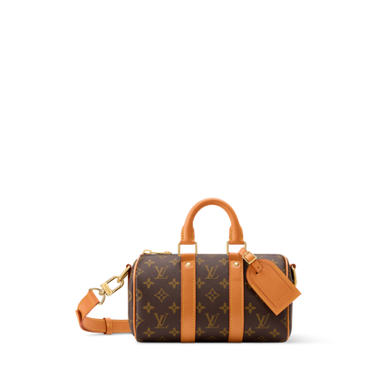 Keepall Bandoulière 25 Monogram Archive Canvas Gold-Toned Hardware