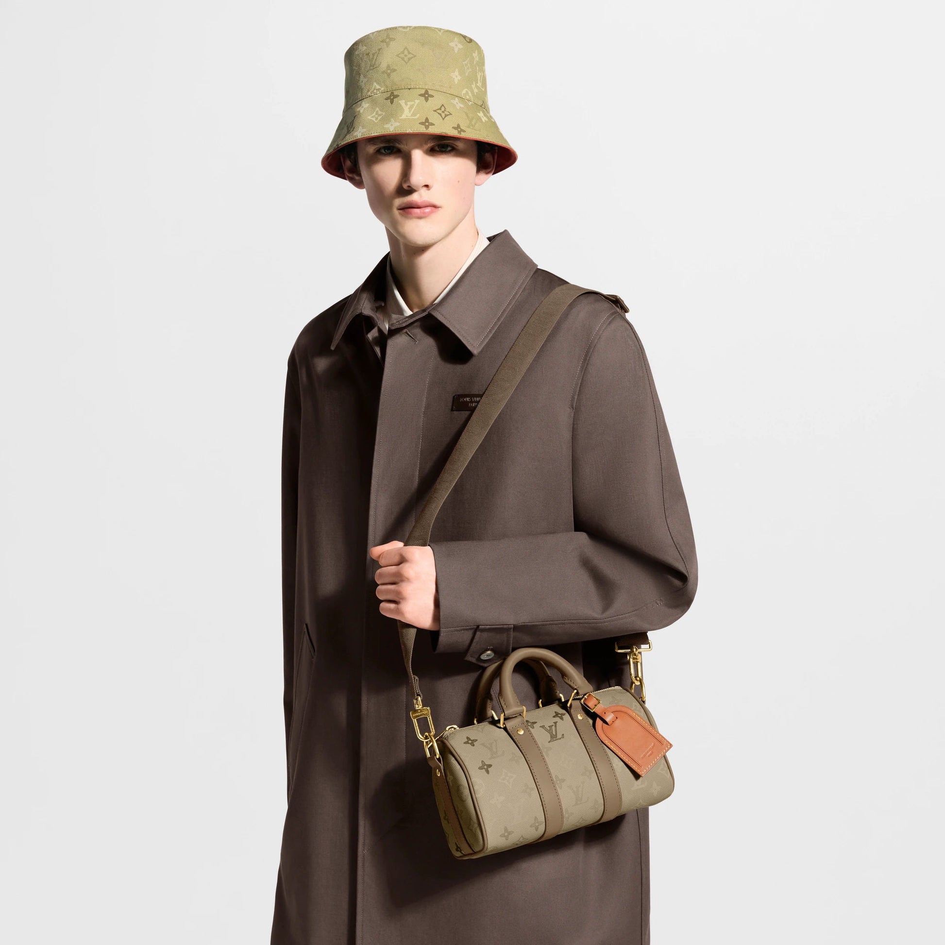 Men's Keepall 25 Bandoulière Mini Bag Sand
