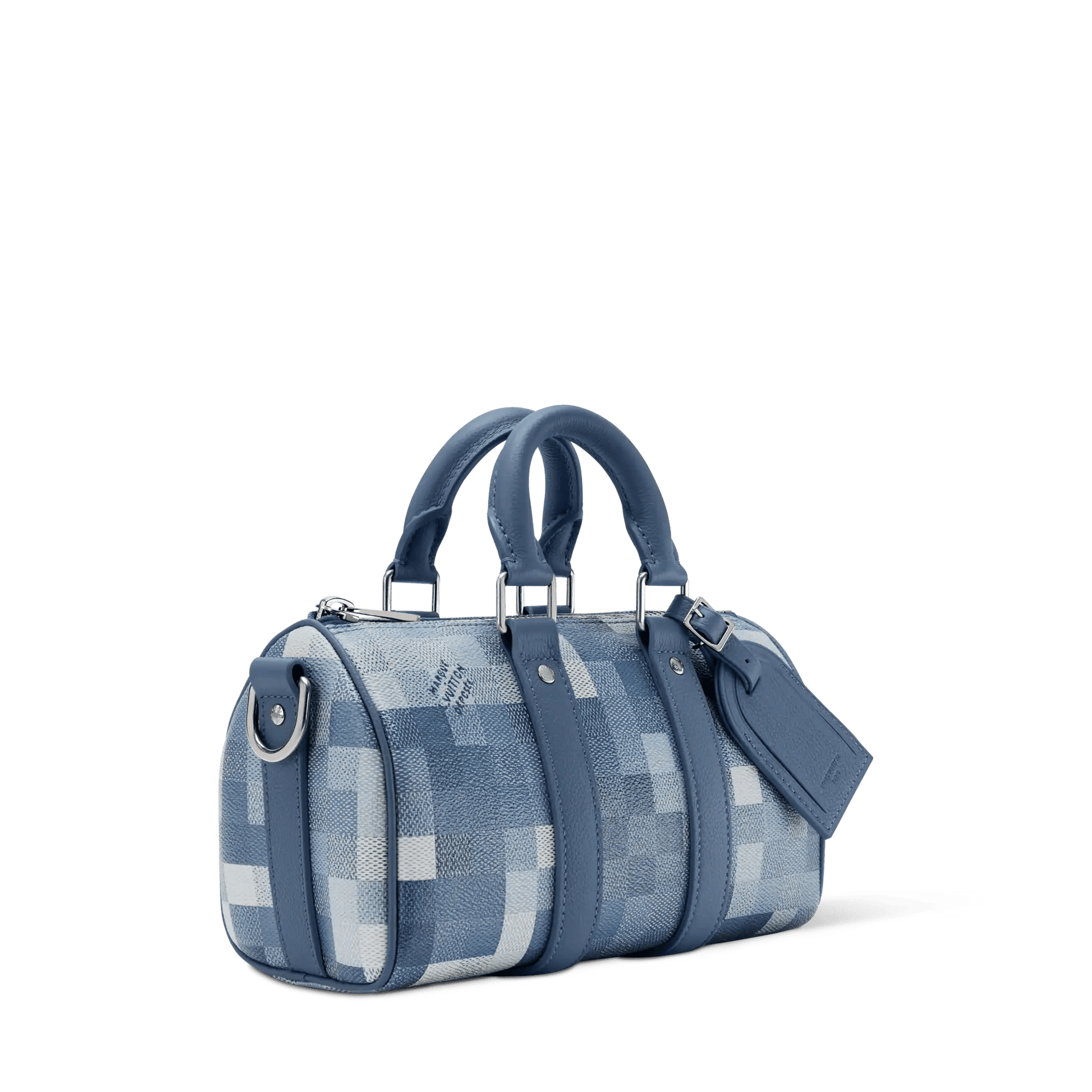 Men's Keepall 25 Bandoulière Mini Bag Indigo