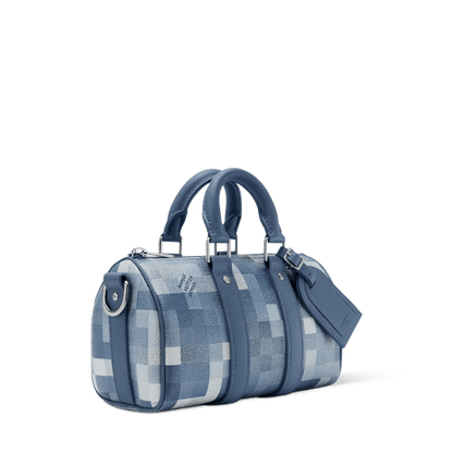 Men's Keepall 25 Bandoulière Mini Bag Indigo