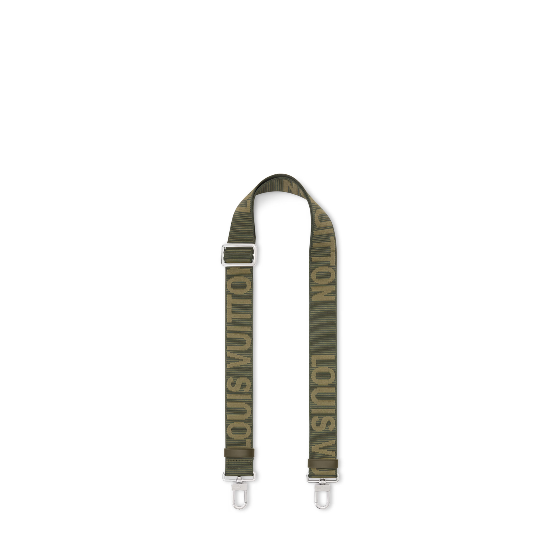 Keepall Bandoulière 25 Monogram Eclipse Canvas Khaki Green Ruthenium Hardware