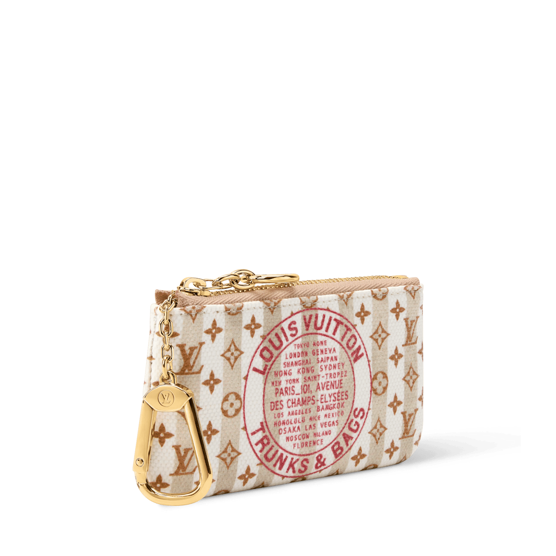 Women's Key Pouch Monogram Coated Canvas Card Holder M29023