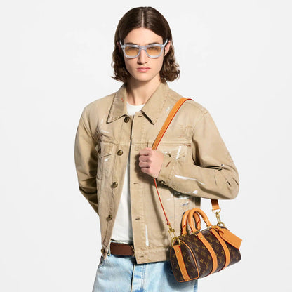Men's Keepall 25 Bandoulière Bag Monogram Archive