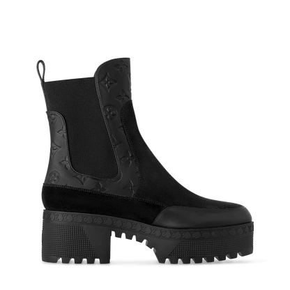 Women's Laureate Platform Chelsea Boot Black 1AC7W0