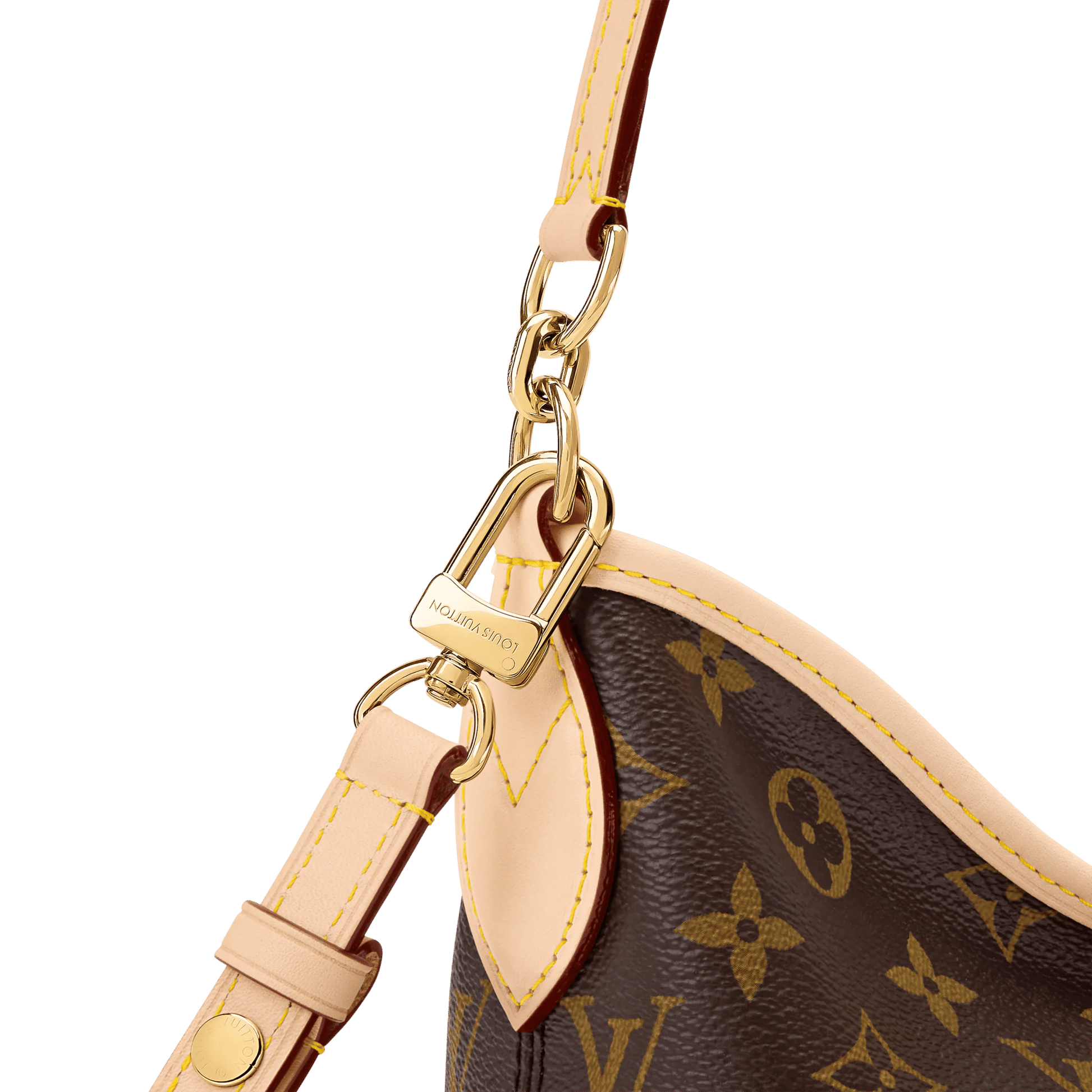 Lineup BB Monogram Coated Canvas Gold-Toned Hardware