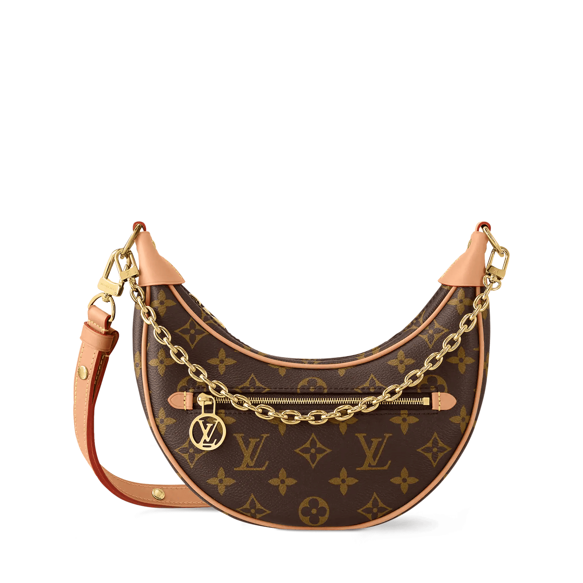 Women's Loop Monogram Coated Canvas Shoulder Bag M81098