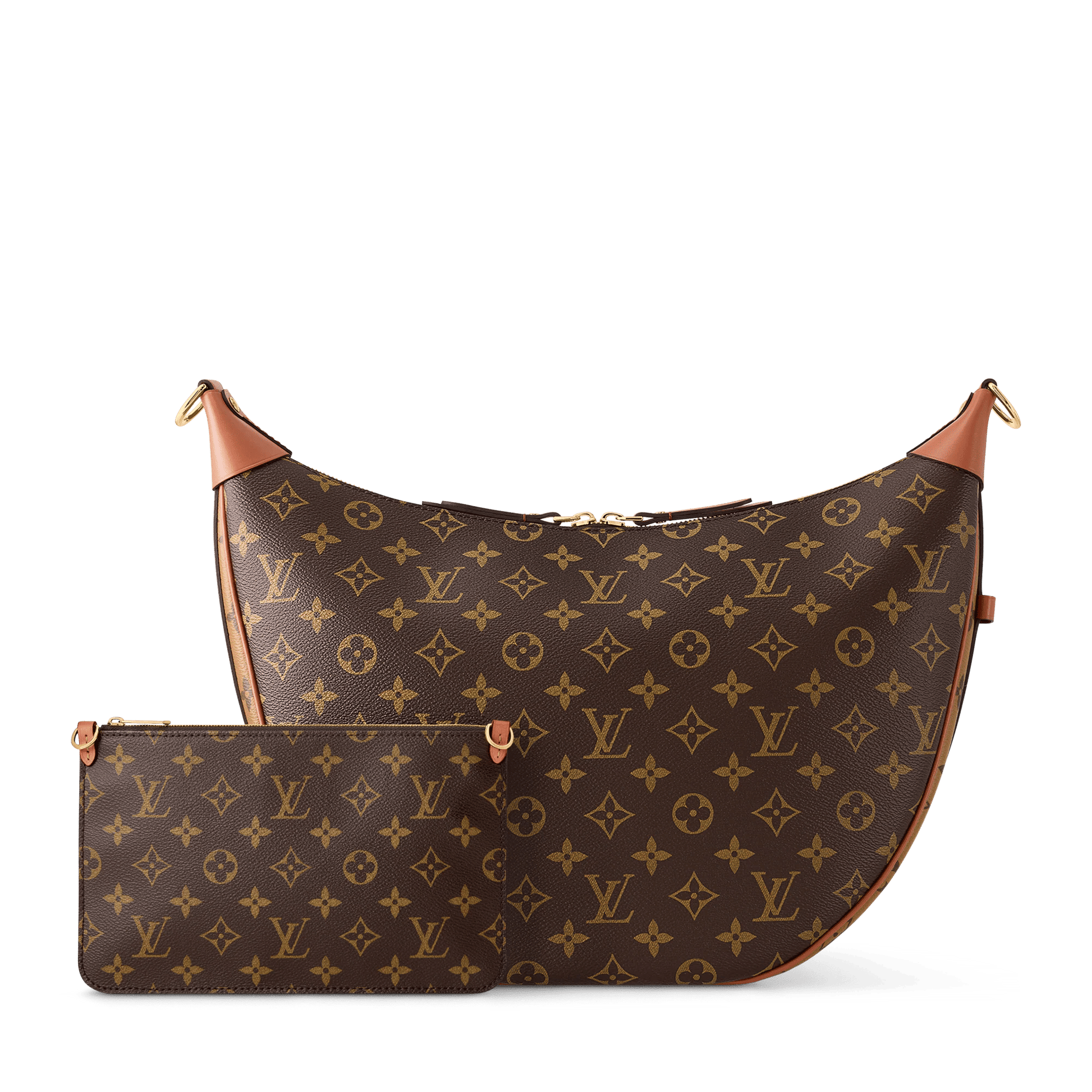 Women's Loop Hobo Monogram Coated Canvas Bag M46311
