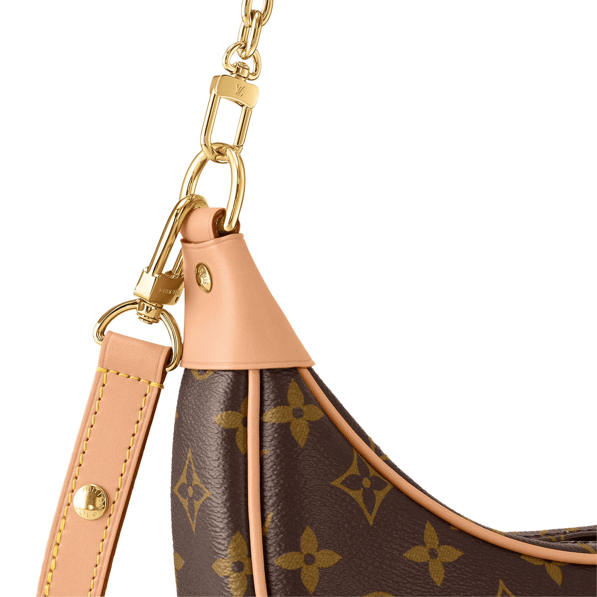Loop Monogram Coated Canvas Gold-Color Hardware