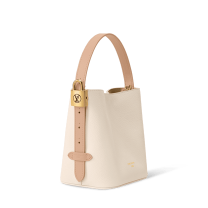 All In BB Calfskin Leather Bicolor Quartz Hazelnut Aged Gold-Toned Hardware