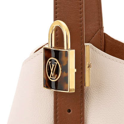 Women's Low Key Hobo PM Quartz Calf Leather Hobo Bag
