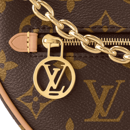 Loop Monogram Coated Canvas Gold-Color Hardware