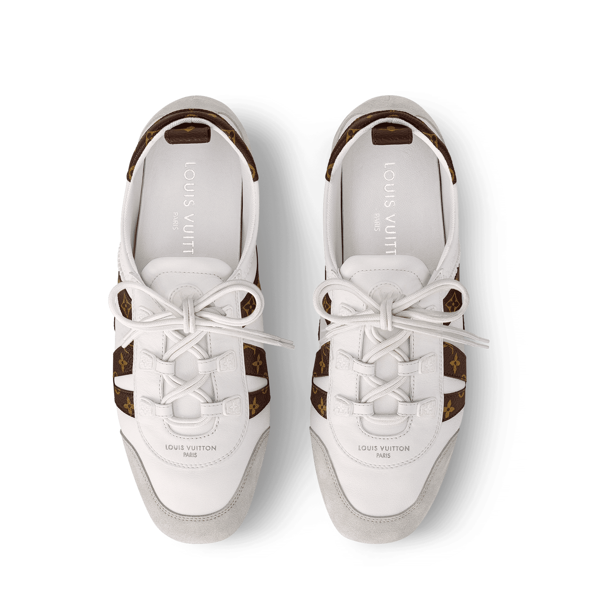 Women's LV Sneakerina Sneaker White Lambskin 1AHNC6