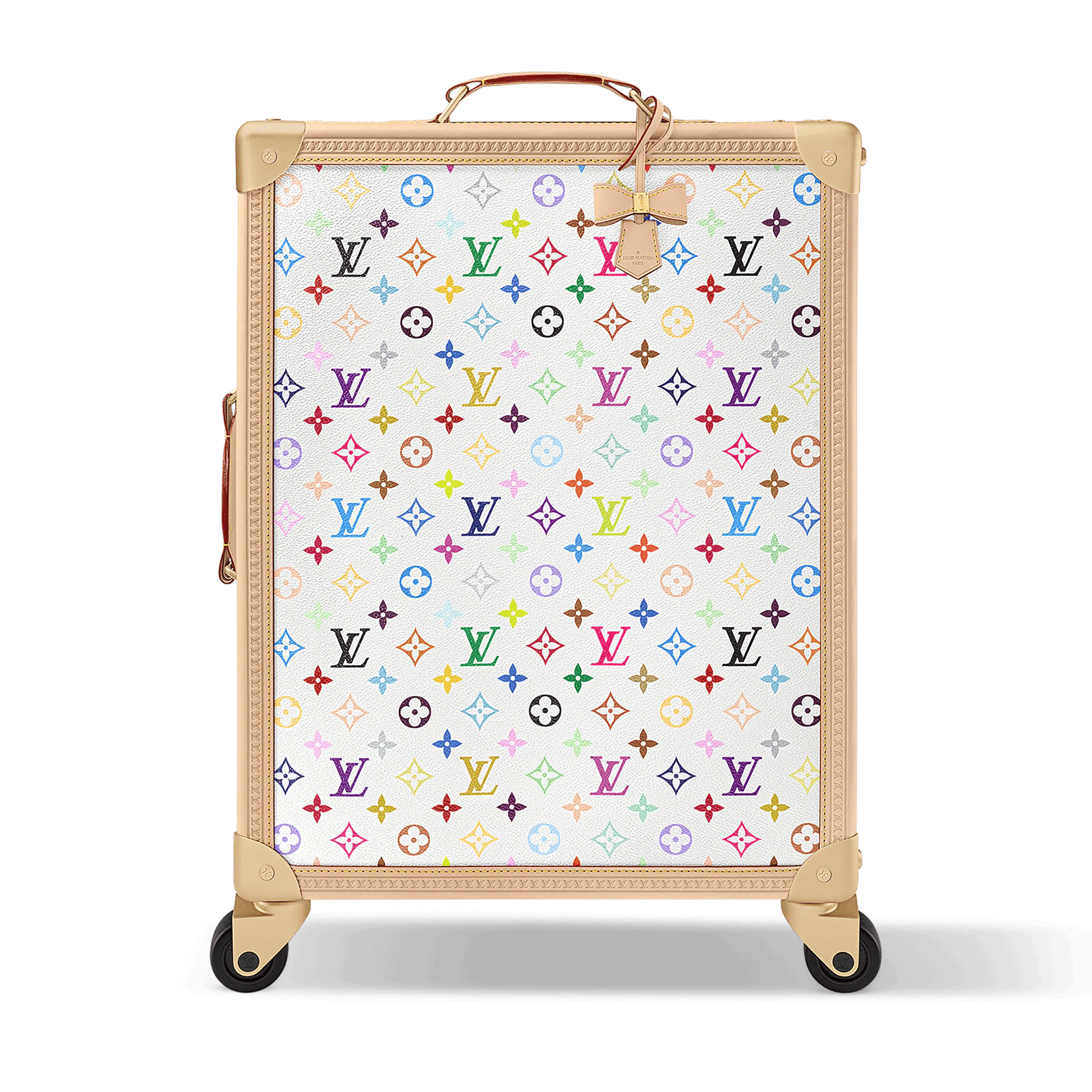 Rolling Trunk Cabin Multicolored Monogram M13740