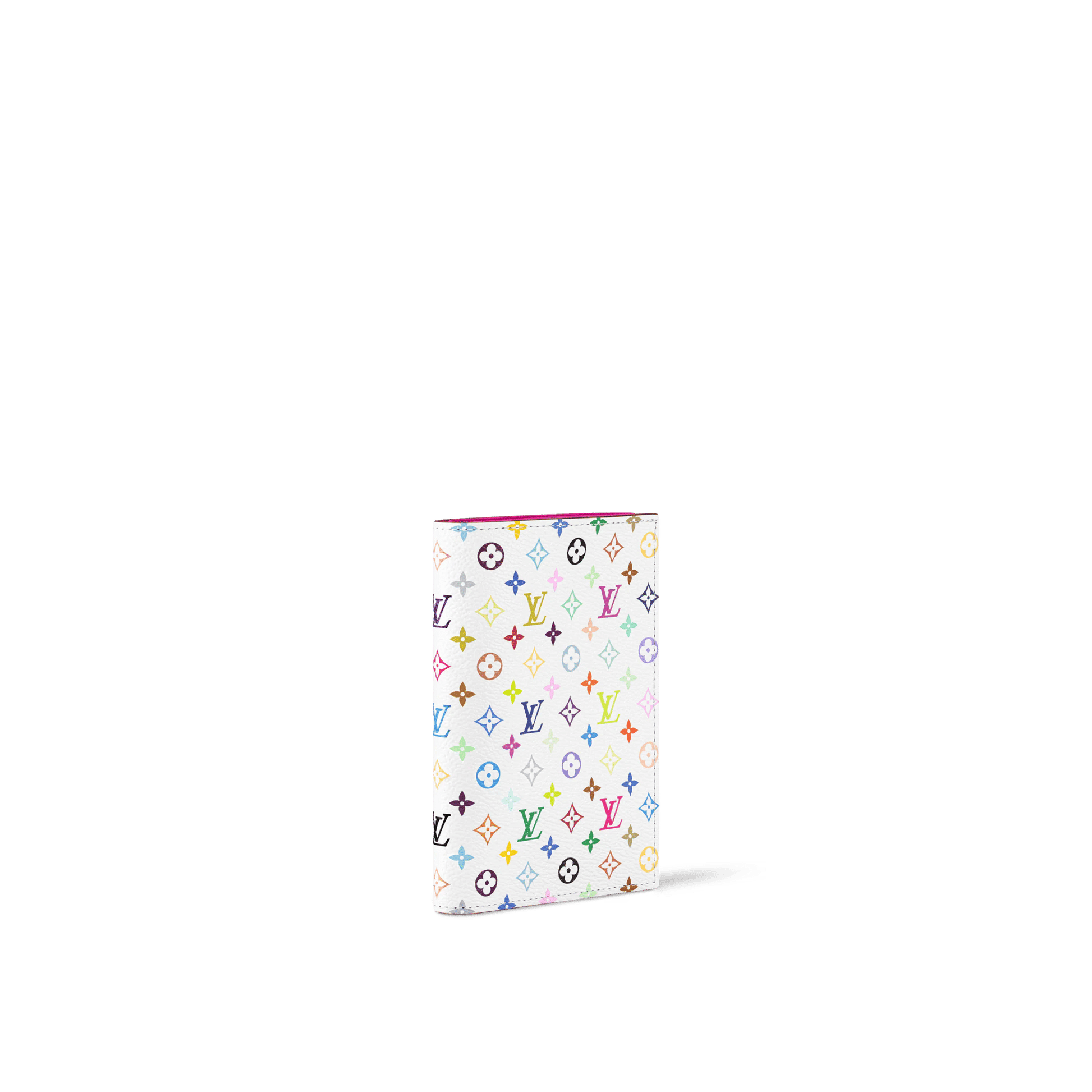 Monogram Canvas Passport Cover Multicolore Blanc M14178