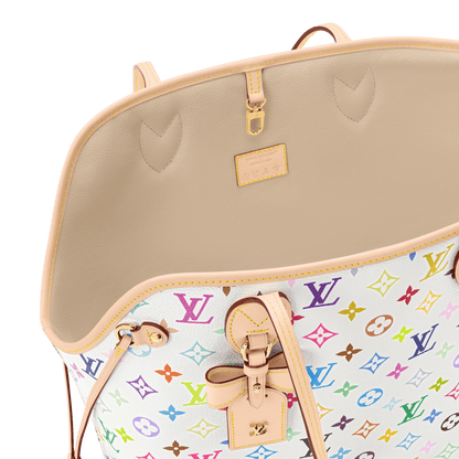 Neverwoof MM Pet Carrier Monogram Multicolore Blanc M27839