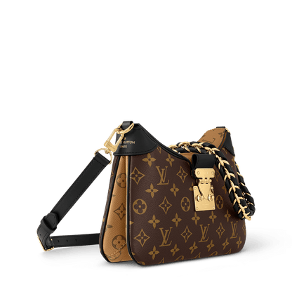 Women's LV Twinny Monogram Canvas Crossbody Bag