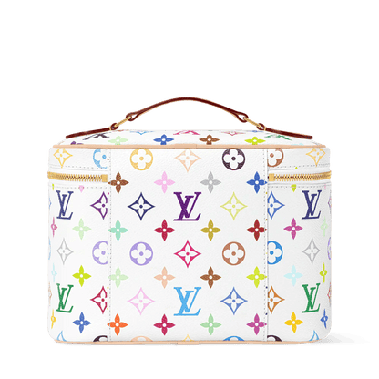 Nice BB Vanity Case Monogram Multicolore Blanc M28340