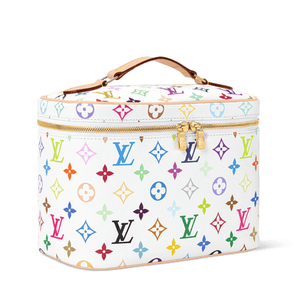 Nice BB Vanity Case Monogram Multicolore Blanc M28340