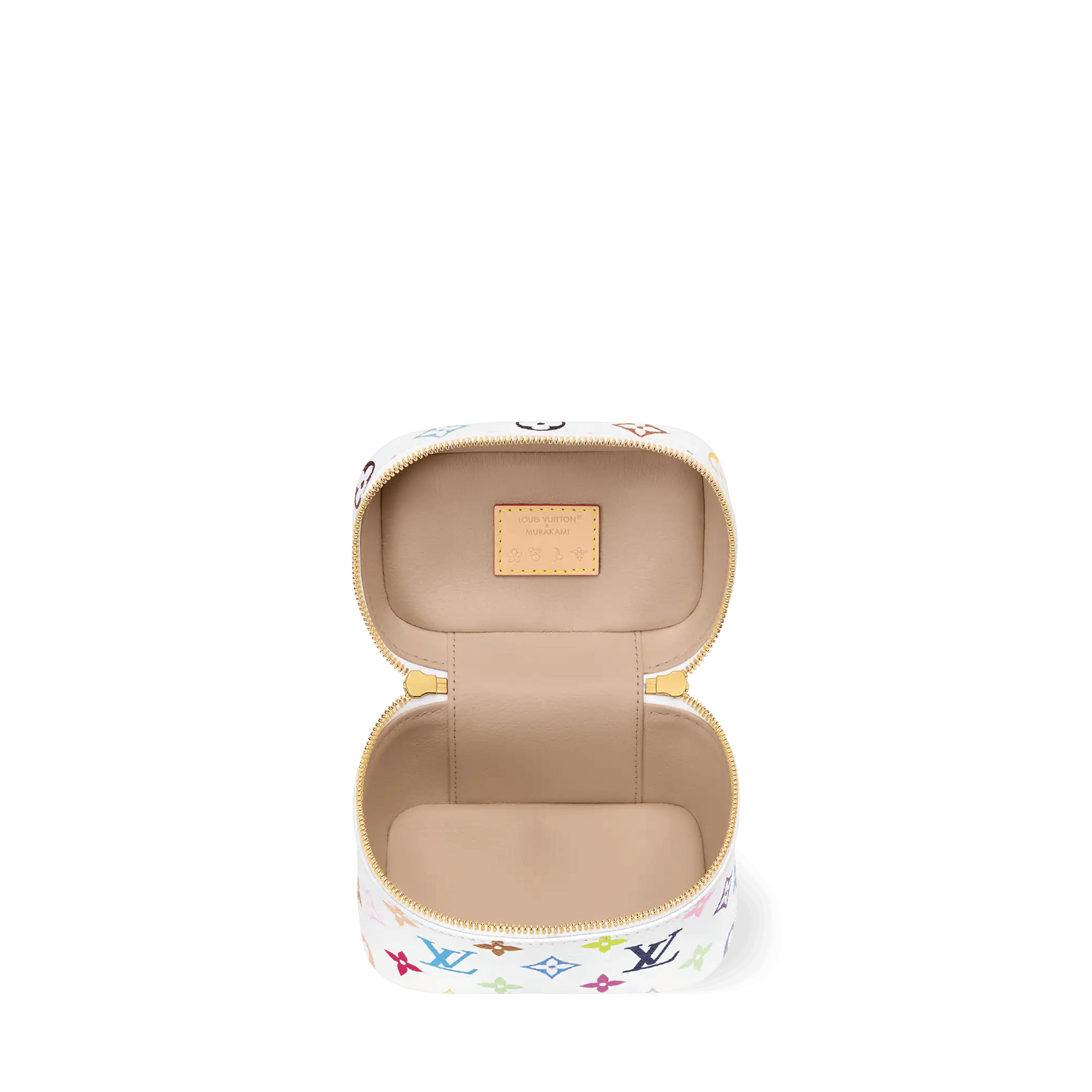 Nice Nano Vanity Case Monogram Multicolore Blanc M27941