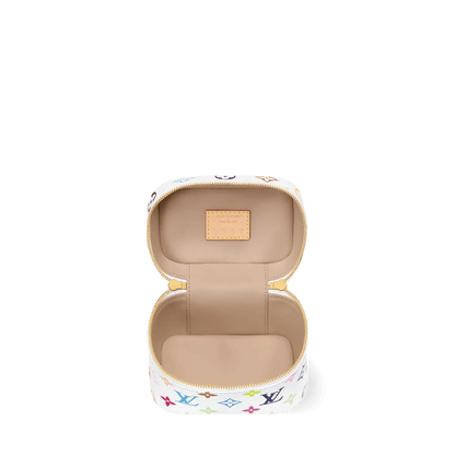 Nice Nano Vanity Case Monogram Multicolore Blanc M27941