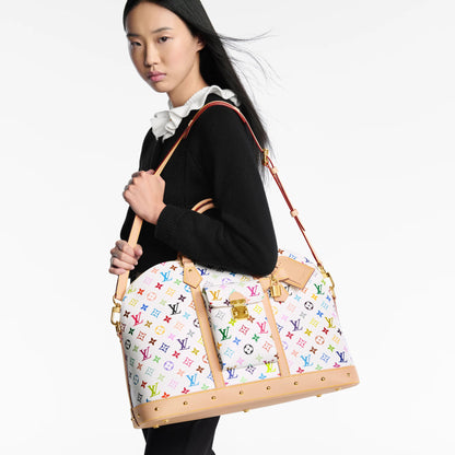 Alma Travel Bag Monogram Multicolore Blanc M27901