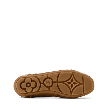 Women's LV Sneakerina Brown Tapestry Sneaker 1AJYFM