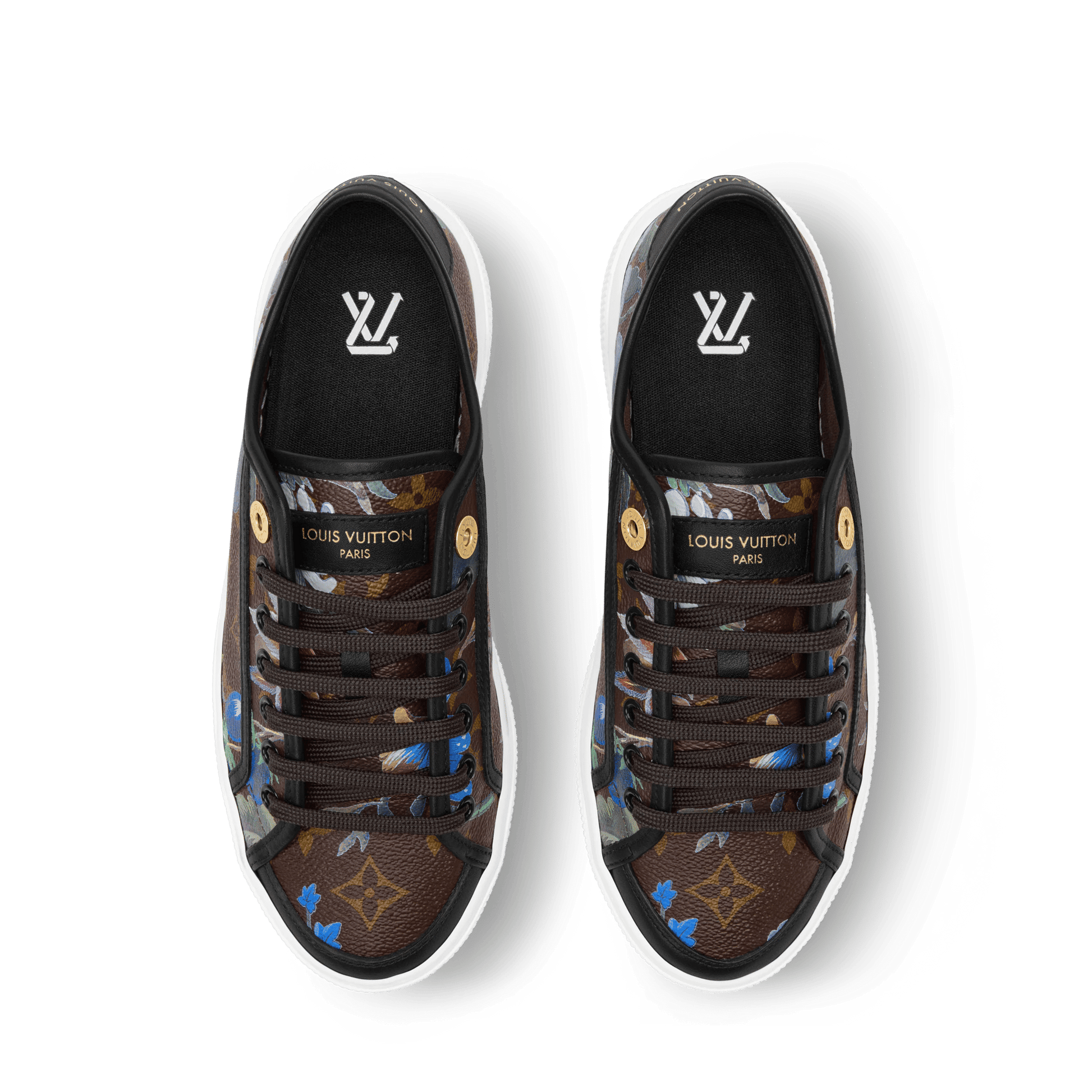 Women's Lagoon Monogram Canvas Sneaker 1AK2A8