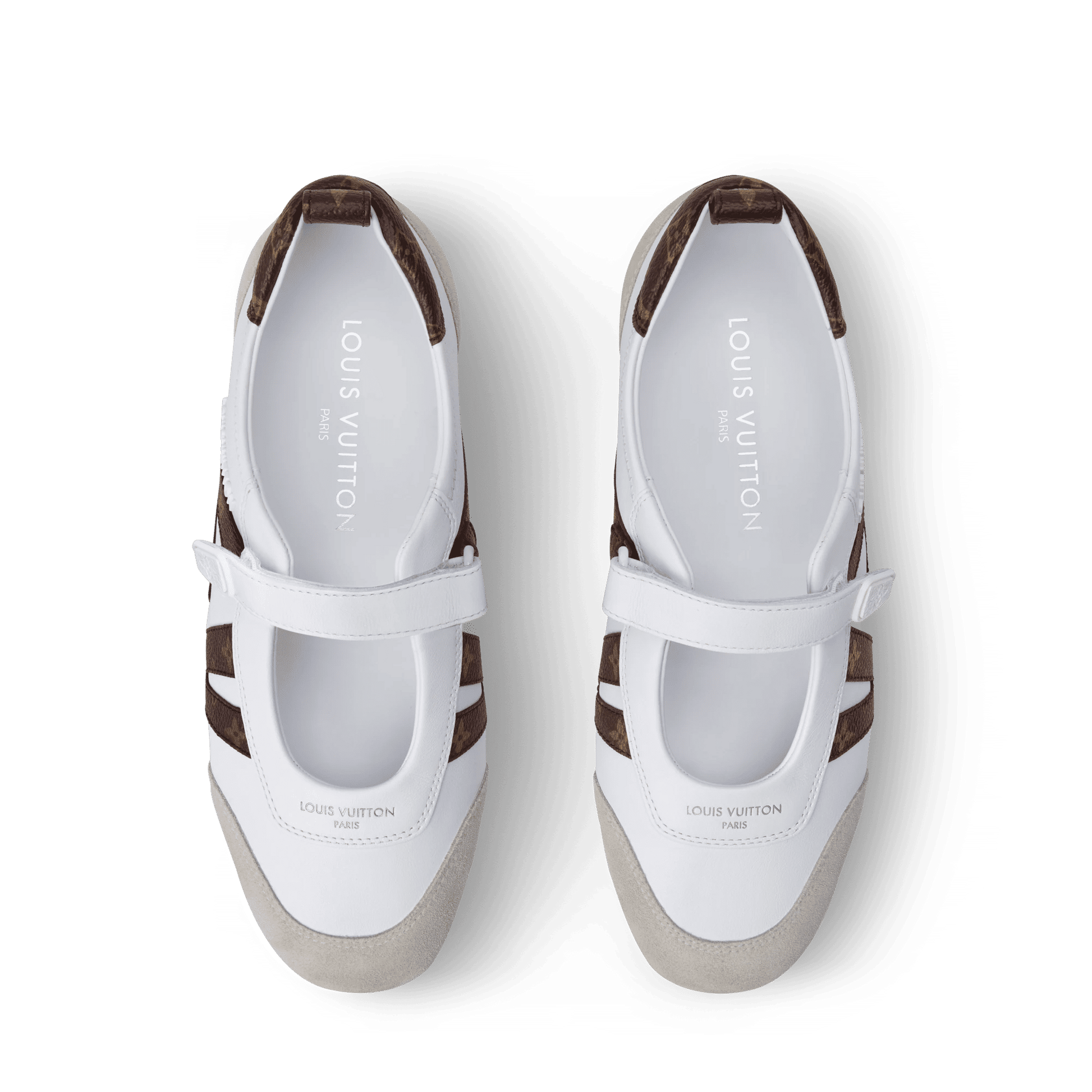 Women's LV Sneakerina Monogram Canvas Mary Jane Sneaker 1AJPFA