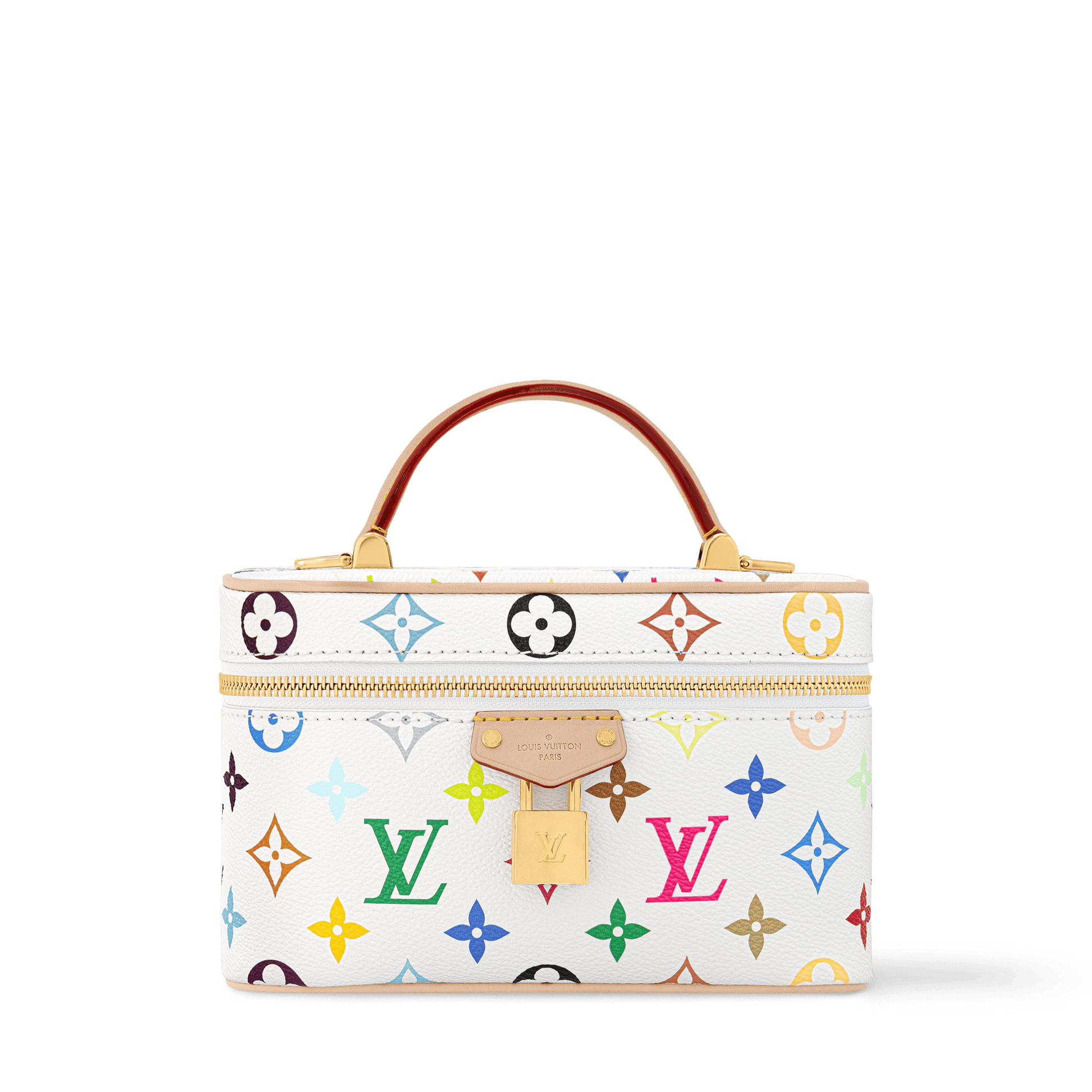Women's LV x TM Vanity Chain Pouch Multicolore Blanc M13662