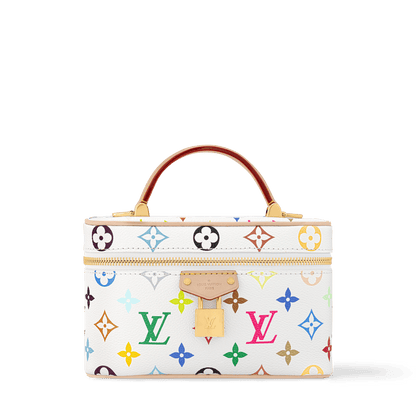 Women's LV x TM Vanity Chain Pouch Multicolore Blanc M13662