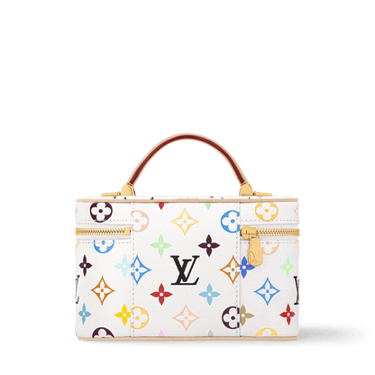 Women's LV x TM Vanity Chain Pouch Multicolore Blanc M13662