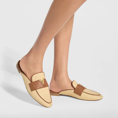 Women's LV Mare Open Back Loafer