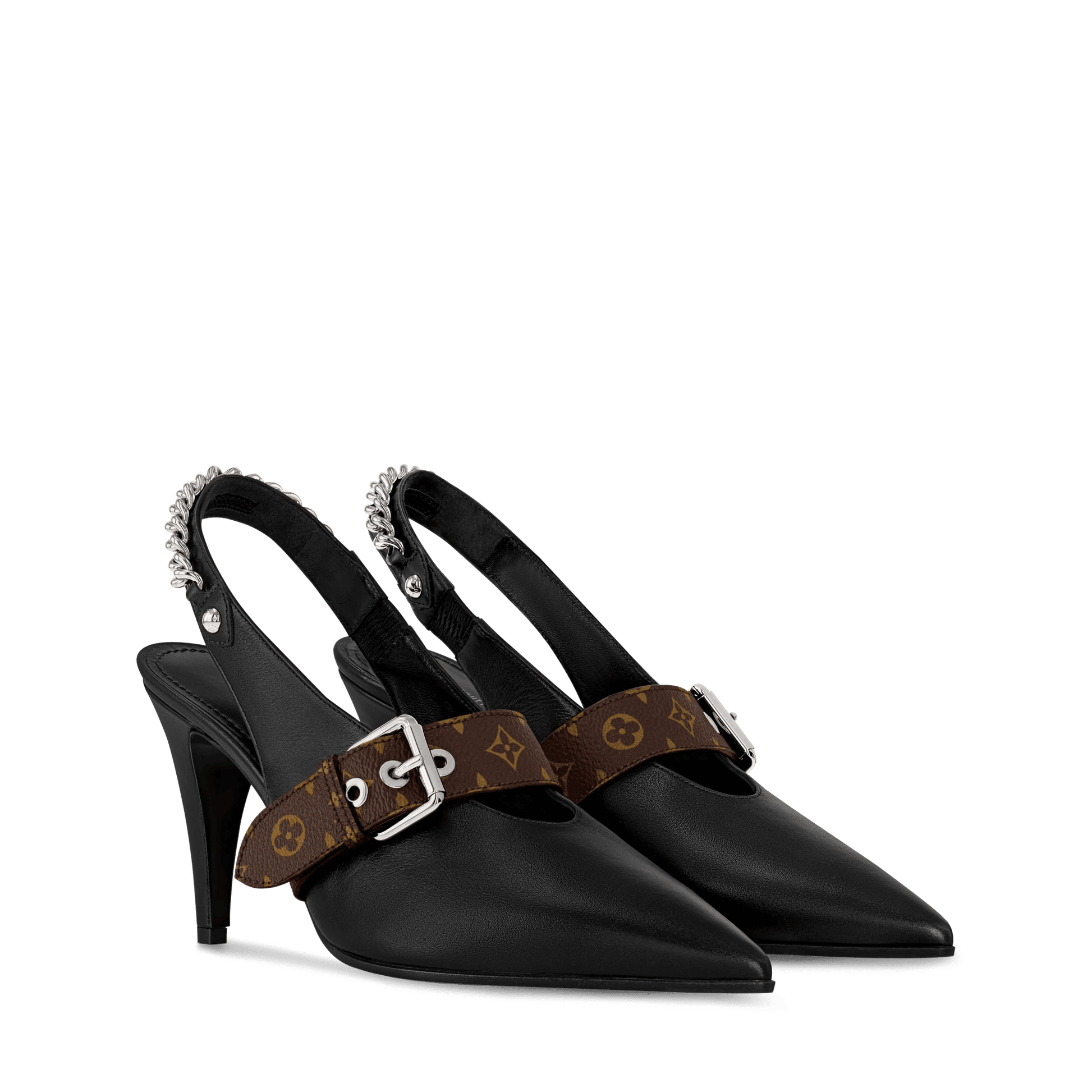 Women's LV Vibe Slingback Pump Black 1AHL47