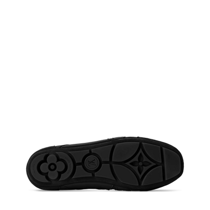 Women's LV Sneakerina Black Technical Nylon Sneaker 1AJMDP