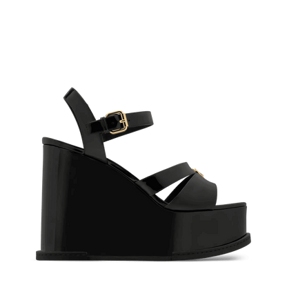 Women's Maya Wedge Sandal Black 1AHOBD