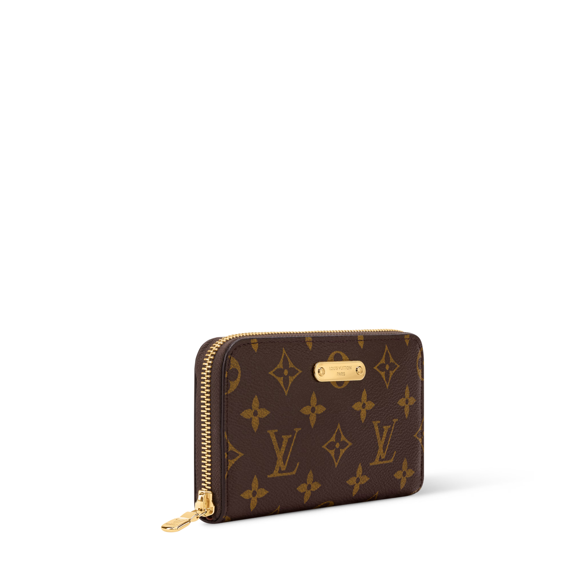 Margot Wallet Monogram Coated Canvas Cowhide Leather Gold-Toned Hardware