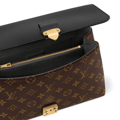 Women's Madeleine PM Monogram Black Leather Shoulder Bag M28610