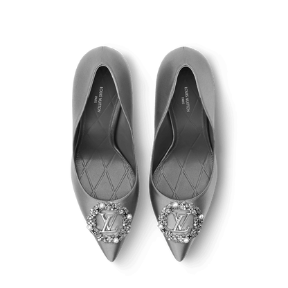 Women's Met Pump Grey Satin 1AISU7