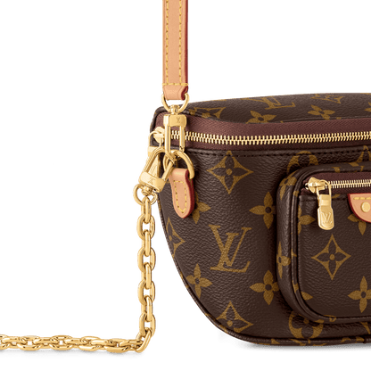 Women's Mini Bumbag Monogram Coated Canvas Bumbag M82335
